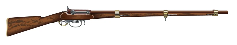 Ingen originale krigsskolegeværer M/1848 type III eksisterer i dag. Illustrasjonen viser hvordan modellen kan ha sett ut.